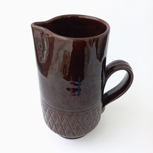 Vintage handmade ceramic jug like new