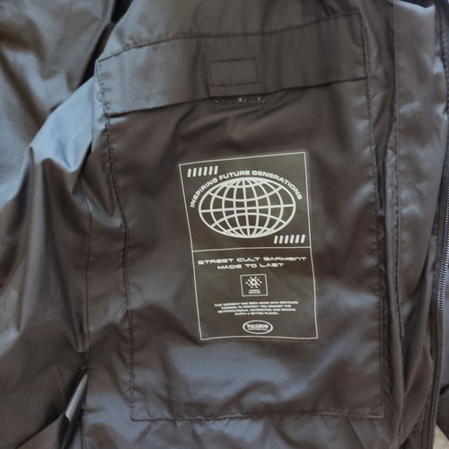 Pull & Bear winter puffer jacket used, black, size L