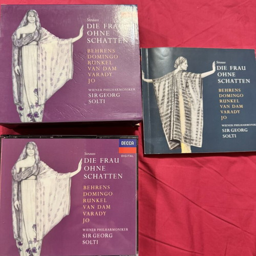Die Frau Ohne Schatten CD like new, opera by Richard Strauss