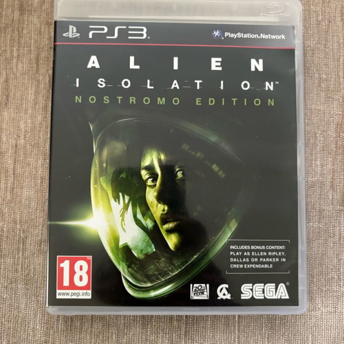 Alien Isolation Nostromo Edition PlayStation 3 used complete