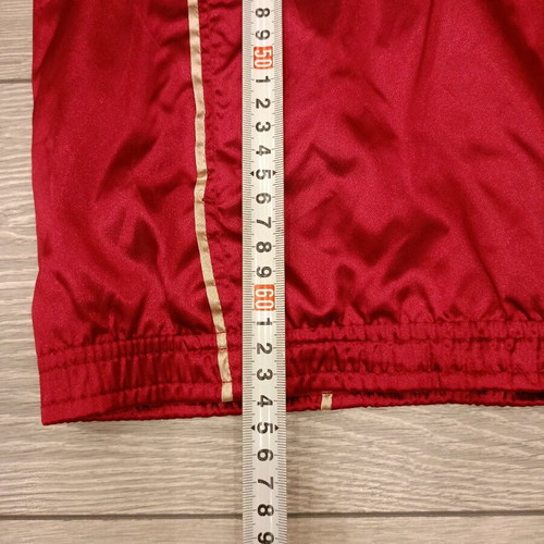 Nike Retro Shiny Windbreaker Jacket Y2K used, red with hood