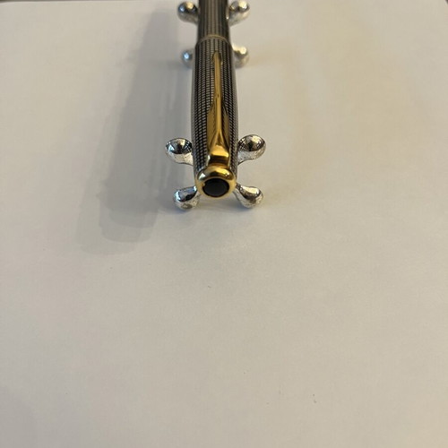 Parker Sonnet pen sterling silver with 18kt gold nib like new