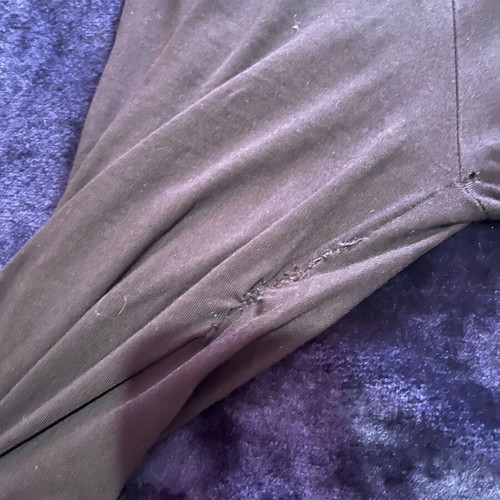 Admiral leggings used, repaired tear, black, size L