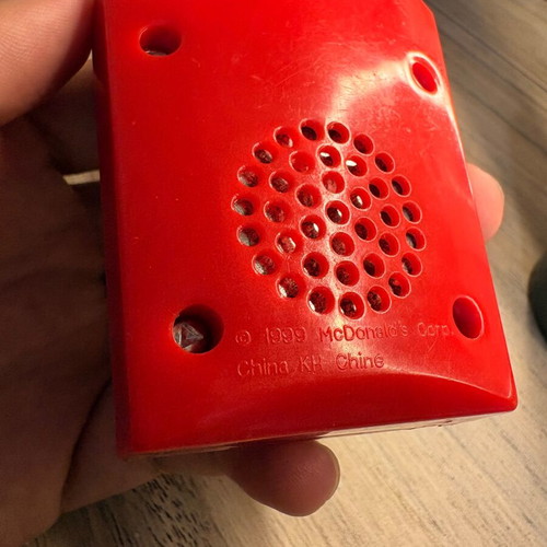 McDonald's Happy Meal chips phone 1999