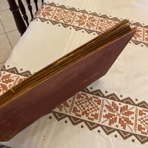 Theia Leitourgia 1912 religious book used, Greek