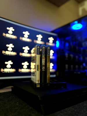 Θήκη παιχνιδιών Ps4 6 θέσεων σε μαύρο χρώμα καινούργια