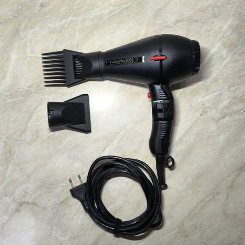 Parlux Twin Turbo 3800 hairdryer used, professional 1750/2100W