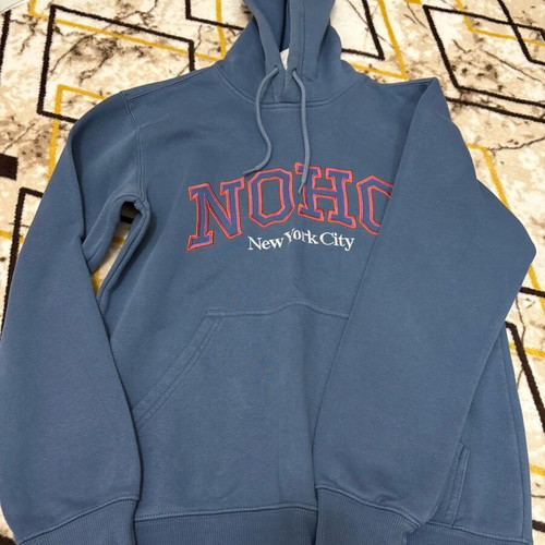 H&M sweatshirt used, blue, size XS-S