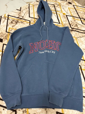 H&M sweatshirt used, blue, size XS-S