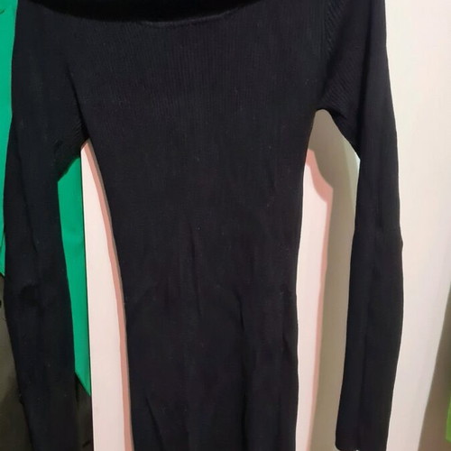 Dress S black winter new unworn