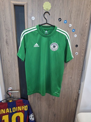 Adidas Germany Away 2011-2012 ποδοσφαιρική φανέλα σε πράσινο, μέγεθος S