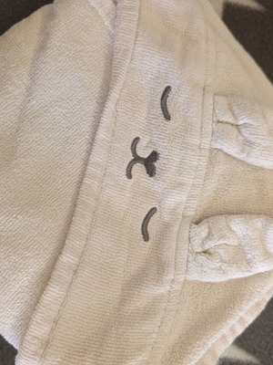 Baby bathrobe in excellent condition