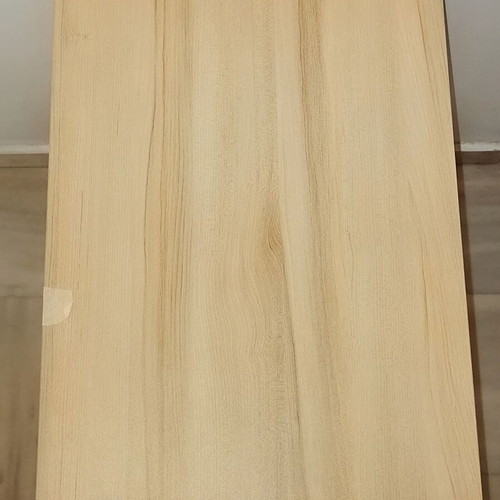 Auxiliary table used, needs repair with metal frame