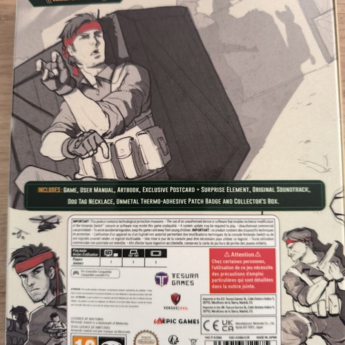 Unmetal Collector's Edition Nintendo Switch like new
