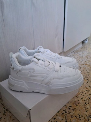 Luigi white sneakers size 38 athletic like new