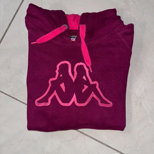 Vintage Kappa hoodie like new, size large, purple, kids