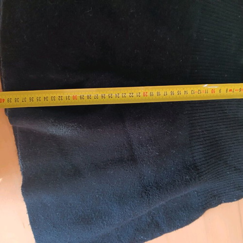 Zara knitted skirt used, black, small