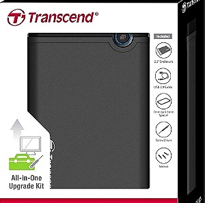 Transcend StoreJet 25CK3 Θήκη για Σκληρό Δίσκο 2.5" SATA III με σύνδεση USB3.0