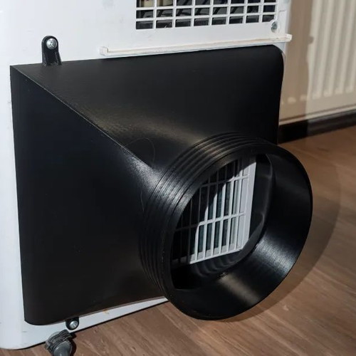 Αντάπτορας Dual Hose για φορητό κλιματιστικό Inventum AC701 με 3D εκτύπωση