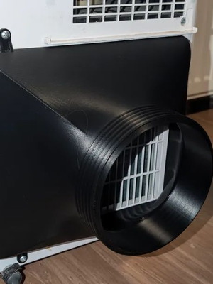 Αντάπτορας Dual Hose για φορητό κλιματιστικό Inventum AC701 με 3D εκτύπωση