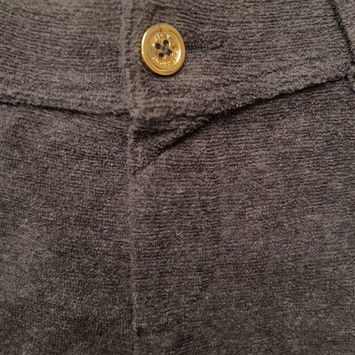 Juicy Couture cotton terry shorts gray small new