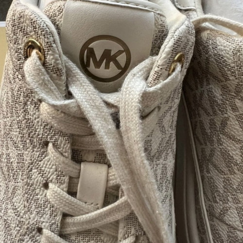 Michael Kors Hayes sneakers like new, size 36, beige, organic leather