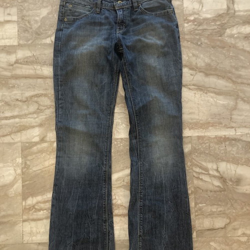Levi's Bootcut Jeans used, low rise, sizes S and M, blue