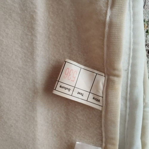 Single electric blanket, fully functional