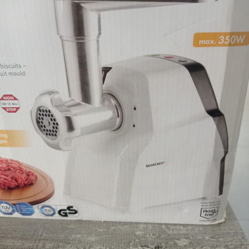 SilverCrest meat grinder with accessories