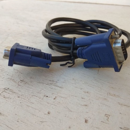 RS232 9 pin male to RS232 9 pin male cable like new, 1.00m