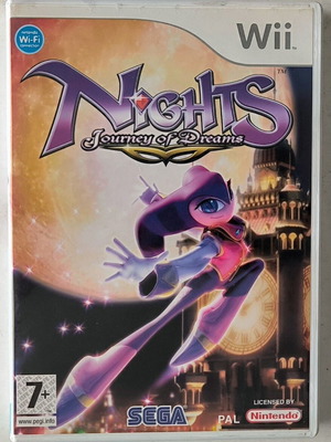 Nintendo Wii Nights Journey of Dreams game like new