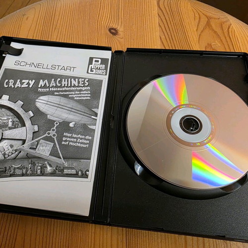 Crazy Machines Neue Herausforderungen PC puzzle game used, German edition