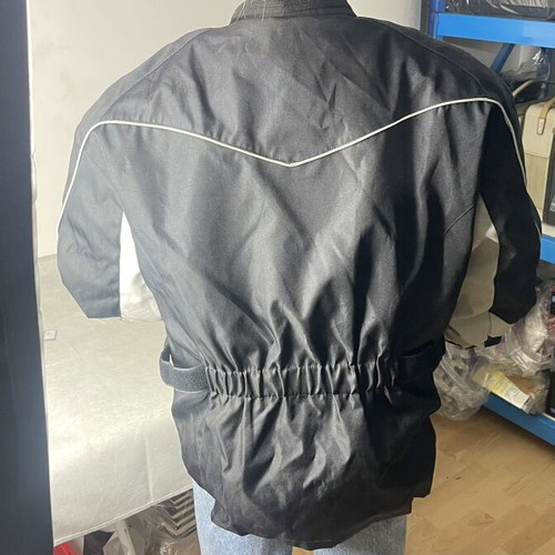 On Moto Cordura Motorcycle Jacket used with protective armor