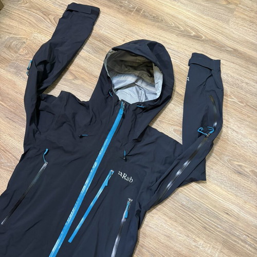 Rab Firewall Hard Shell Jacket women's size S like new, black