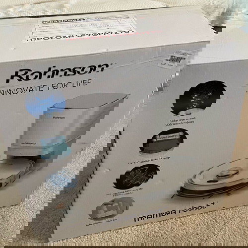 Σκούπα Ρομπότ Rohnson Mamba RM-02 σαν καινούργιο με Wi-Fi και χαρτογράφηση