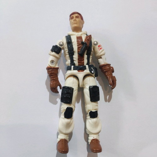G.I. Joe Blizzard Figure Hasbro 1988 like new with slight knee crack