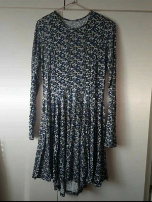 Dress spring midi floral like new, S-M multicolor