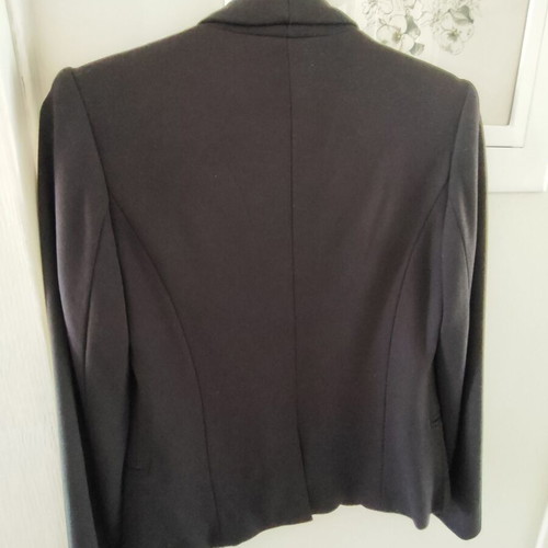 Promod black fitted jacket used, size S