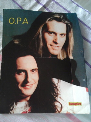 Macaulay Culkin & O.P.A. αφίσα μεταχειρισμένη, μέγεθος 28,7x23