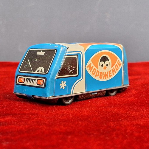 Tin Soviet toy truck used from 70s-80s