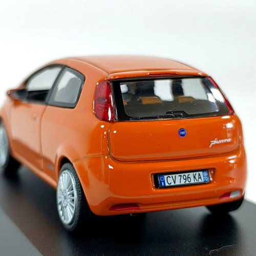 Fiat Grande Punto 3 Doors Metallic Orange 1:43 Diecast Model New