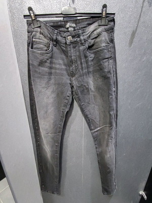 Up2Fashion black jeans with rhinestones like new, size small
