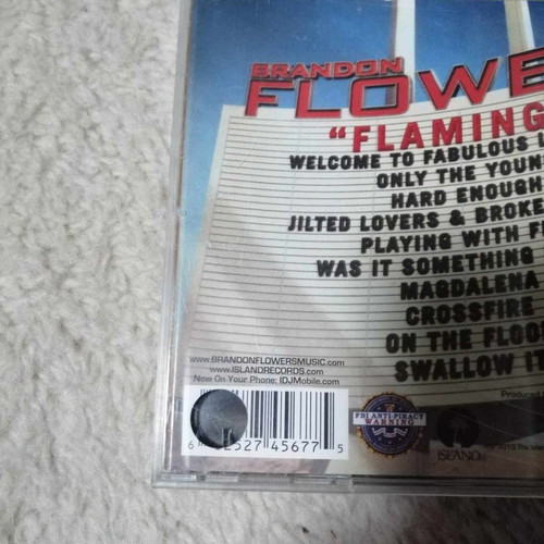 Brandon Flowers Flamingo CD used, rock
