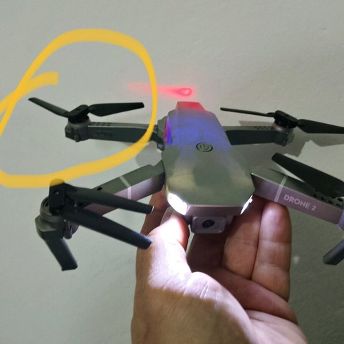 Halolo E68 Drone used for parts with 4K 1080P camera