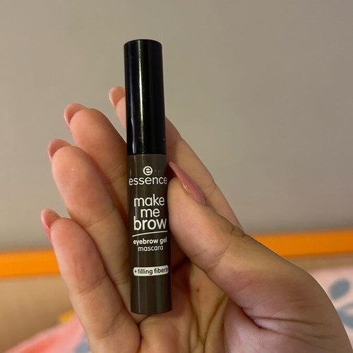 Eyebrow mascara brown color unused