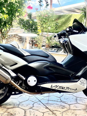 Yamaha TMAX WhiteMax 10th Anniversary 2010 σκούτερ σαν καινούργιο, 500 cc