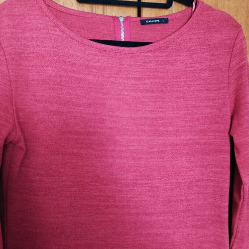 Calliope knitted dress like new, red, size L