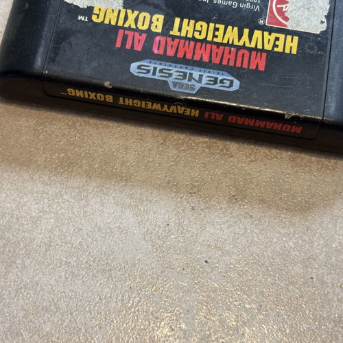 Muhammad Ali Heavyweight Boxing Sega Genesis game