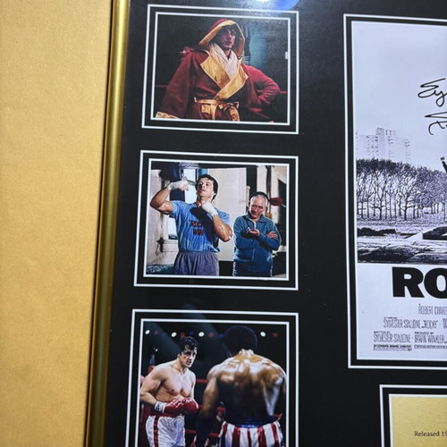 Rocky Tribute Poster replica memorabilia, new