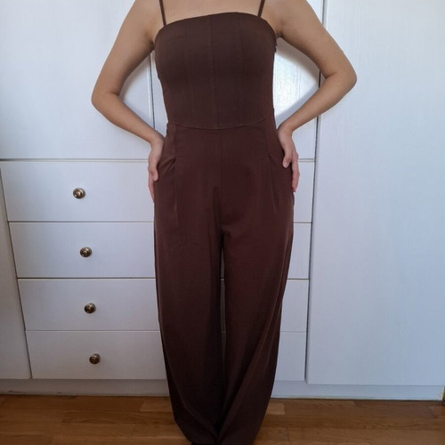 Pull and Bear brown one-piece like new